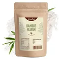 Produktbild: Bambusfasern Low Carb | 1 KG | Kontrollierte Qualität | Low Carb Mehl | Bambusfasermehl | Ballaststoffmehl | direkt vom Achterhof