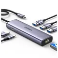 Produktbild: UGREEN HUB USB-C ADAPTER AUF USB A HDMI RJ45 PD MULTIFUNKTIONSKONVERTER 6IN1