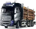 Produktbild: TAMIYA 56360 - 1:14 RC Volvo FH16 Holztransporter, RC-Truck, fernsteuerbarer LKW