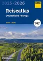 Produktbild: ADAC Reiseatlas 2025/2026 Deutschland 1:200.000, Europa 1:4,5 Mio.: Straßenatlas und Autoatlas (ADAC Atlas)