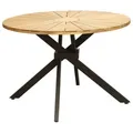Produktbild: Primaster - Gartentisch Paros Ø 115 X 75cm Rund Akazienholz Tisch Esstisch Tisch