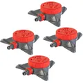 Produktbild: Grafner 4er Set Kreisregner Regner Rasensprenger Sprinkler Gartensprenger