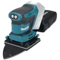 Produktbild: Makita DBO480Z LXT solo Akku-Schwingschleifer blau/schwarz ohne Akku, Softgrip