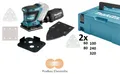 Produktbild: Makita DBO480 Akku Schwingschleifer 18V, DBO480ZJ Rutscher ohne Akku/LG + Papier
