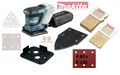Produktbild: Makita 18V Akku Schwingschleifer DBO480Z Rutscher DBO480 inkl. Papier und Filter