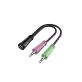 Produktbild: HAMA Audio-Adapter, 2x 3pol. 3,5-mm-Klinke-Stecker - 4pol. #1906960