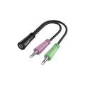 Produktbild: Hama 3,5-mm-Audio-Klinke-Adapter Elektronik schwarz