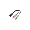 Produktbild: Hama Audio Adapter Jack 3,5 mm 4-polig F/2x Jack 3,5