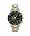 Produktbild: BOSS Chronograph Quarz Uhr für Herren Kollektion Admiral mit Zweifarbiges Edelstahlarmband - 1513908