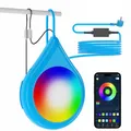 Produktbild: Poolbeleuchtung Unterwasser Licht RGB Magnet Wasserdichte Pool Lichter+10m Kabel