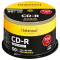 Produktbild: Intenso 1801125 CD-Rohling CD-R 700 MB 52x 50 Stück(e)