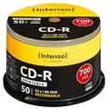 Produktbild: Intenso CD-R 700 MB bedruckbar, 50 St.