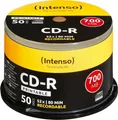 Produktbild: Intenso CD-R 80min/700 MB 52x, 50er Spindel bedruckbar