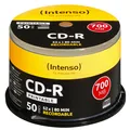 Produktbild: Intenso CD-Rohlinge 700MB, 50er Spindel 80Minuten bedruckbare CDs NEU