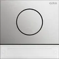 Produktbild: Gira 5569920 System 106 Türstationsmodul Inbetriebnahme-Tasten, Edelstahl
