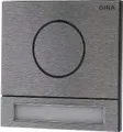 Produktbild: GIRA Türstationsmodul System 106 | Bus-Klingelmodul Edelstahl | 1 Klingeltaste | 106,5x106,5mm