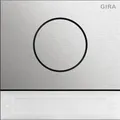 Produktbild: Gira 5569920 System 106 Türstationsmodul Inbetriebnahme-Tasten, Edelstahl