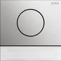 Produktbild: Gira 5569920 System 106 Türstationsmodul Inbetriebnahme-Tasten, Edelstahl