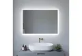 Produktbild: AQUABATOS LED-Lichtspiegel LED Badspiegel mit Beleuchtung 100x70cm Lichtspiegel Badezimmerspiegel, Touch Schalter Dimmbar Kaltweiß 6400K Spiegelheizung IP44