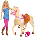 Produktbild: Barbie Anziehpuppe Pferd mit Puppe, Spielset