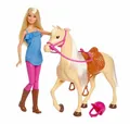 Produktbild: Mattel GmbH Puppen Accessoires-Set Barbieâ¢ FXH13 Barbie® Pferd & Puppe