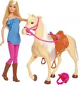 Produktbild: Mattel® Anziehpuppe BRB Pferd & Puppe chrom