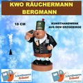 Produktbild: KWO RÄUCHERMANN BERGMANN - RÄUCHERFIGUR FÜR RÄUCHERKERZEN - DIE DICKEN 21505 ERZ