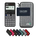 Produktbild: Casio fx-810DE CW ClassWiz inkl. WYNGS Schutztasche Hellgrau - Wissenschaftlicher Taschenrechner - Basic Set