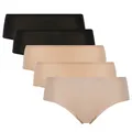 Produktbild: Chantelle Damen Shorty 5er Pack - SoftStretch, nahtlos, Baumwolle, Einheitsgr...