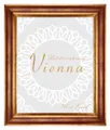 Produktbild: Einzelrahmen Bilderrahmen Vienna, (1 Stück), 25x30 cm, Rot Gold, Holz