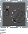 Produktbild: Berker Temperaturregler anth/sa 20316086 Raumtemperaturregler Temperaturregler