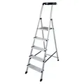 Produktbild: Krause Secury Stufenstehleiter 5 Stufen