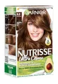 Produktbild: Garnier Nutrisse Dauerhafte Pflege-Haarfarbe mit nährenden Fruchtölen, Coloration mit 8 Wochen Halt, Ultra Crème Tönung, 53 Samtbraun
