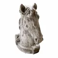 Produktbild: Loberon Deko-Pferd Ghenire, Authentische Stein-Optik, Verwitterte Oberfläche, auch für Outdoor Geeignet, Dekoration, Dekofigur, Wohn-Accessoire, Magnesium, antikgrau