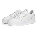 Produktbild: PUMA CARINA STREET Sneaker für Alltag, mit leicht erhöhtem Plateau, mit Textil-Innenmaterial weiß 38 EU