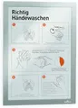 Produktbild: Durable Info-Rahmen Duraframe (A4, selbstklebend mit Magnetverschluss) 1 Stück, silber, 489923