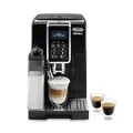 Produktbild: De'Longhi Dinamica ECAM 350.55.B Kaffeevollautomat mit LatteCrema Milchsystem, Cappuccino, Espresso und Kaffee auf Knopfdruck, Digitaldisplay, 2-Tassen-Funktion, Großer 1,8 Liter Wassertank, Schwarz