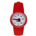 Produktbild: Thermometer zu Globo Kugelhähne in rot DN10 - DN32