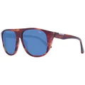 Produktbild: BMW Sonnenbrille Brown Blau Herren Rund Acetat Vollrahmen BW0041-H 54V 58mm