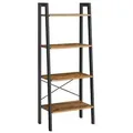 Produktbild: Boxxx Regal, Braun, Schwarz, Holzwerkstoff, Vintage, 4 Fächer, 56x137.5x34 cm, in verschiedenen Größen erhältlich, Wohnzimmer, Regale, Bücherregale