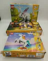 Produktbild: LEGO Creator Set Tiere Einhorn 31140 Eule 31125 Hase 81133-Neu OVP  2. Wahl #