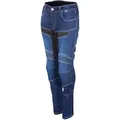 Produktbild: GMS Viper Damen Motorradjeans, blau, Größe 34