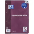 Produktbild: Oxford 400131466 Ringbucheinlage LIN22 - A4, kariert, 90g/qm, 4-fach gelocht, 50 Blatt