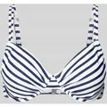 Produktbild: VENICE BEACH Bikini-Oberteil mit vorgeformten Cups Modell 'Summer' in Dunkelblau, Größe 38C