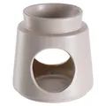 Produktbild: Leonardo SILENZIO Duftlampe Aromalampe Teelichthalter Keramik Beige H 11,3 cm