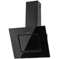 Produktbild: PKM Schräghaube S26-60BBTY | Dunstabzugshaube | Wandhaube | Abluft | Umluft | Schwarzes Glas | Touch Control | 60cm