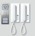 Produktbild: Siedle SET CA812-2 E/W Türsprechanlagen-SET für 2 Wohneinheiten, 1+n