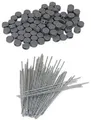 Produktbild: HMF 100 Plomben 8 mm + 100 Plombendrähte 100 mm für Spendendose Sicherheit