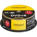 Produktbild: Intenso 25 DVD+R 8,5 GB Double Layer