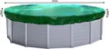 Produktbild: Abdeckplane Pool Rund Planenmaß 380cm für Pools 280  bis 320 cm Durchmesser Winterabdeckplane Poolabdeckung 200g/m²